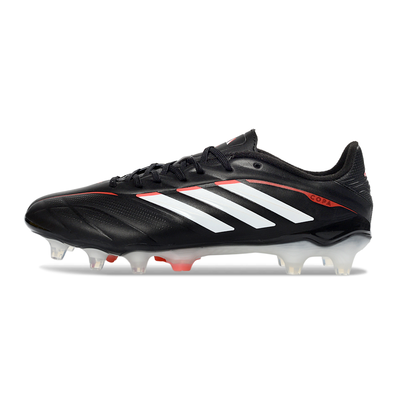 Chuteira Campo Adidas Copa Pure III Elite FG Preto, Branco e Laranja 