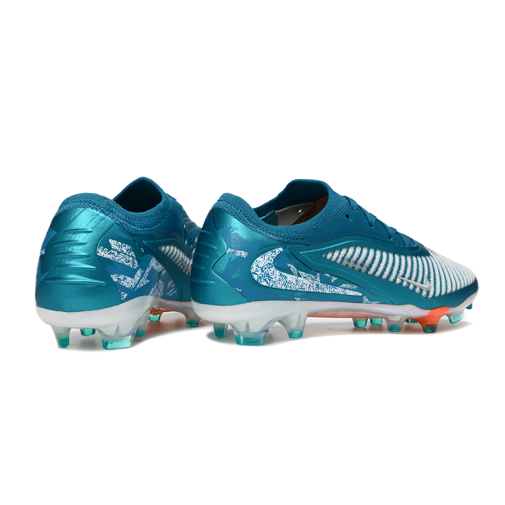 Chuteira Campo Nike Phantom GX 3 Elite FG Azul e Laranja