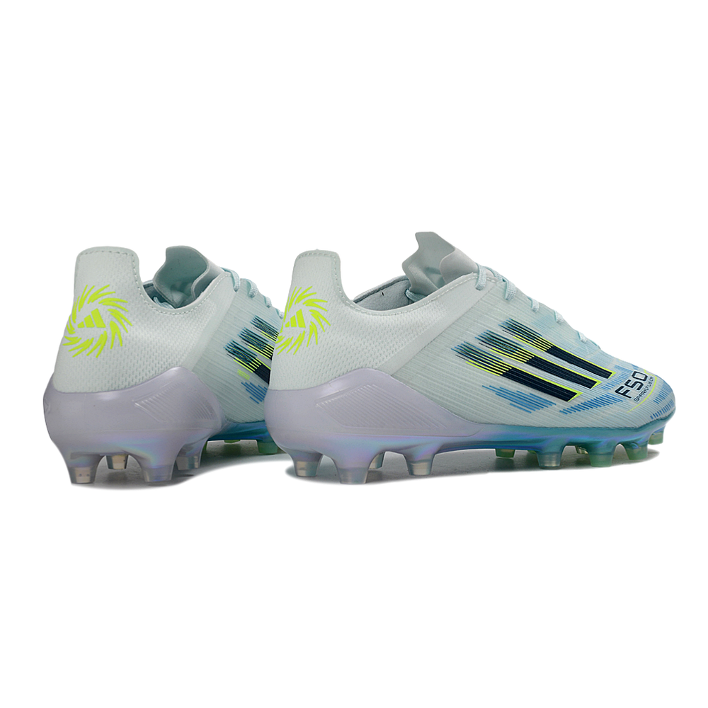 Chuteira Campo Adidas F50 FG Azul Claro 