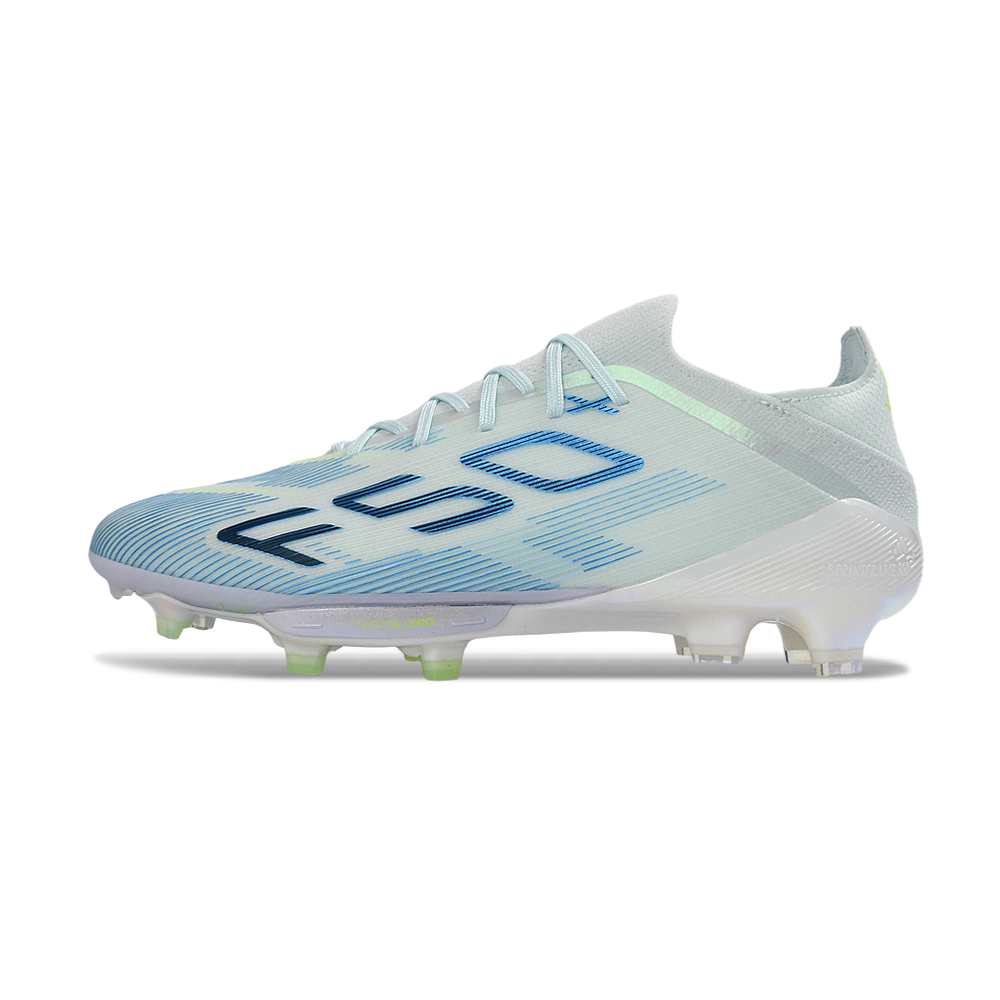 Chuteira Campo Adidas F50+ FG Azul Claro