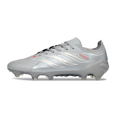 Chuteira Campo Adidas Predator 26 Elite FG Prata