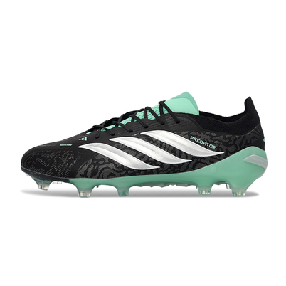 Chuteira Campo Adidas Predator 26 Elite FG Preto e Verde 