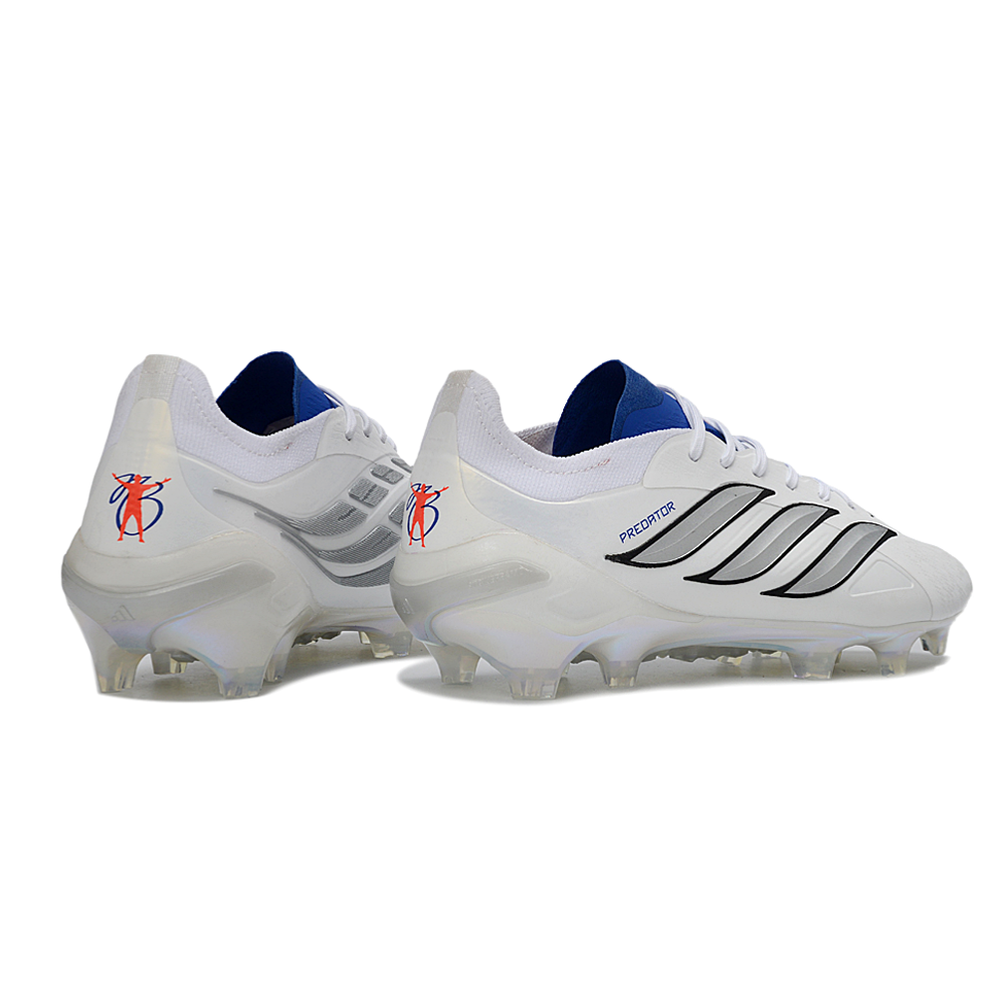 Chuteira Campo Adidas Predator 26 Elite FG Branca 