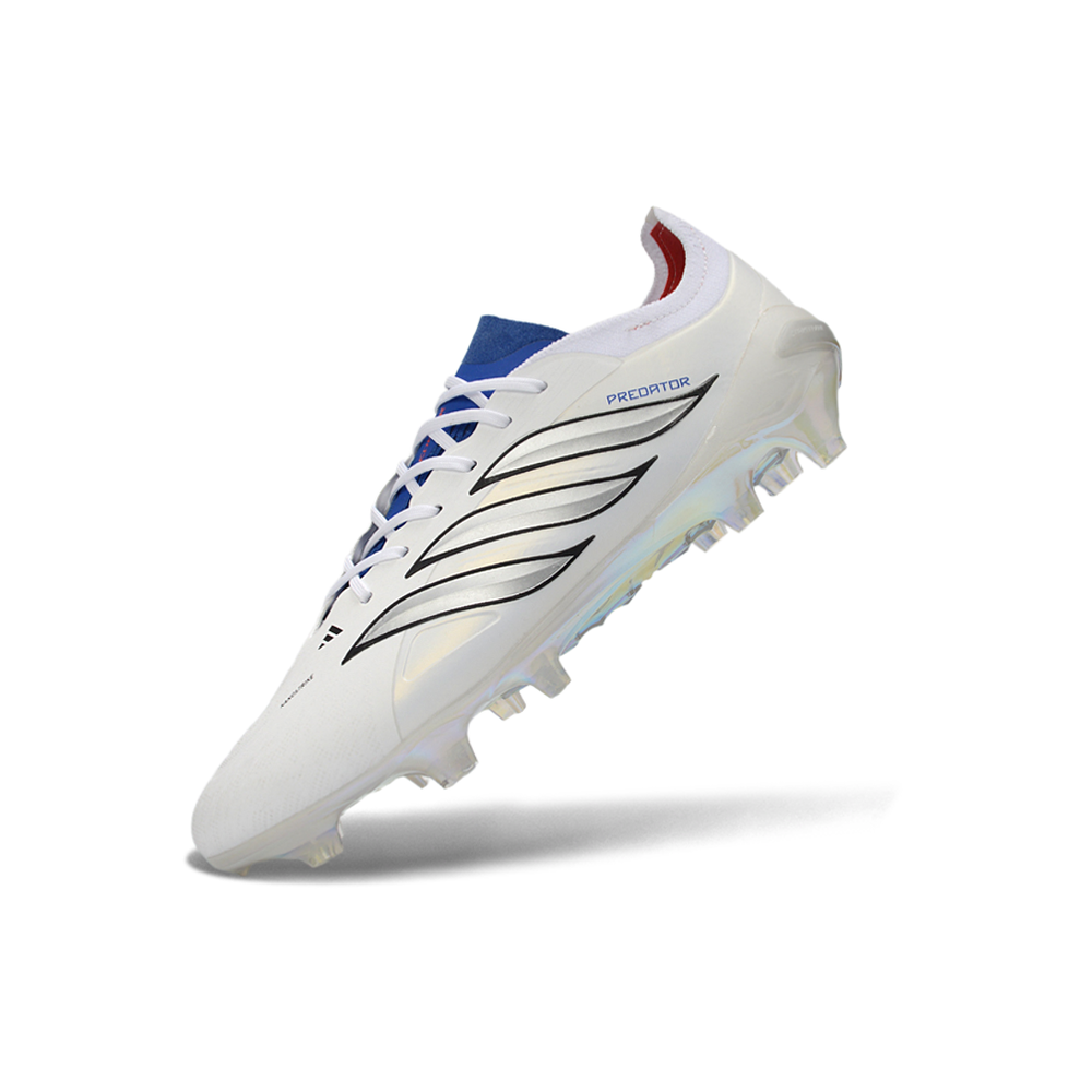 Chuteira Campo Adidas Predator 26 Elite FG Branca 
