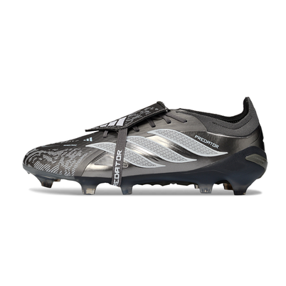 Chuteira Campo Adidas Predator Tongue 26 Elite FG Prateado