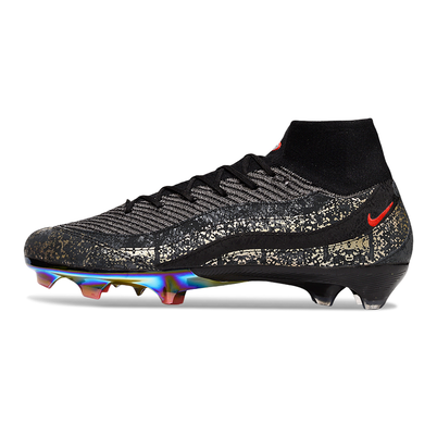 Chuteira Campo Nike Air Zoom Mercurial Superfly 10 Elite FG Preto 