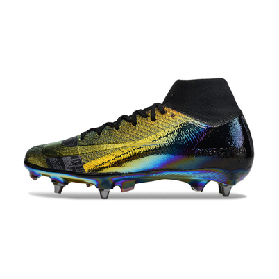 Chuteira Campo Nike Air Zoom Mercurial Superfly 10 Elite Trava Mista Preta 