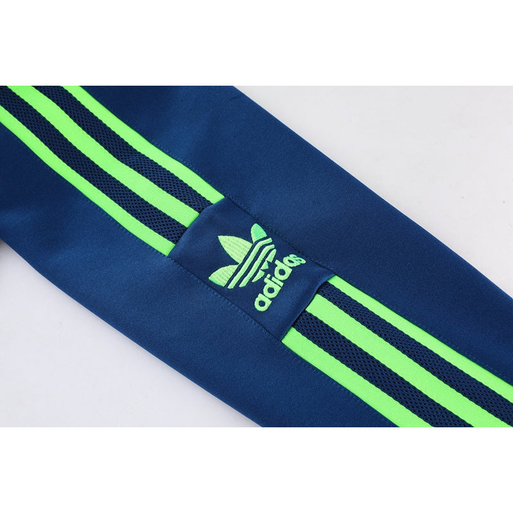 Conjunto de Frio Adidas Sportswear Azul e Verde
