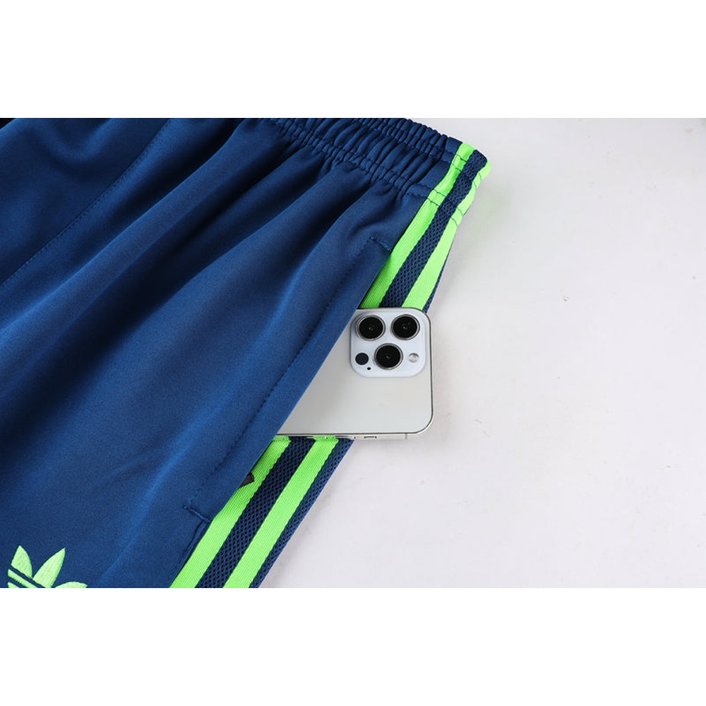 Conjunto de Frio Adidas Sportswear Azul e Verde