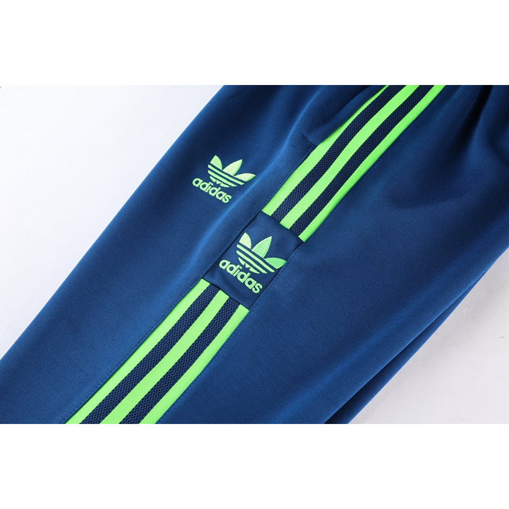 Conjunto de Frio Adidas Sportswear Azul e Verde