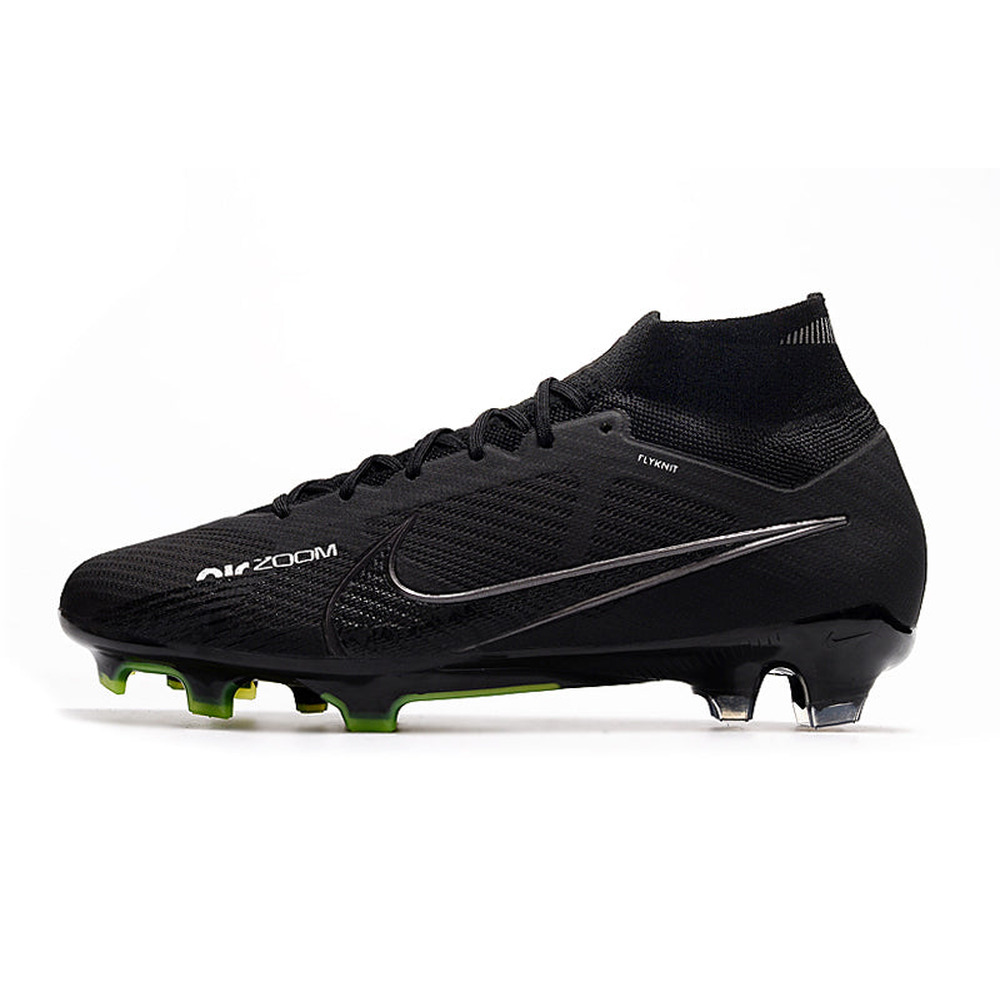 Chuteira Campo Nike Air Zoom Mercurial Superfly 9 Elite FG Preta 