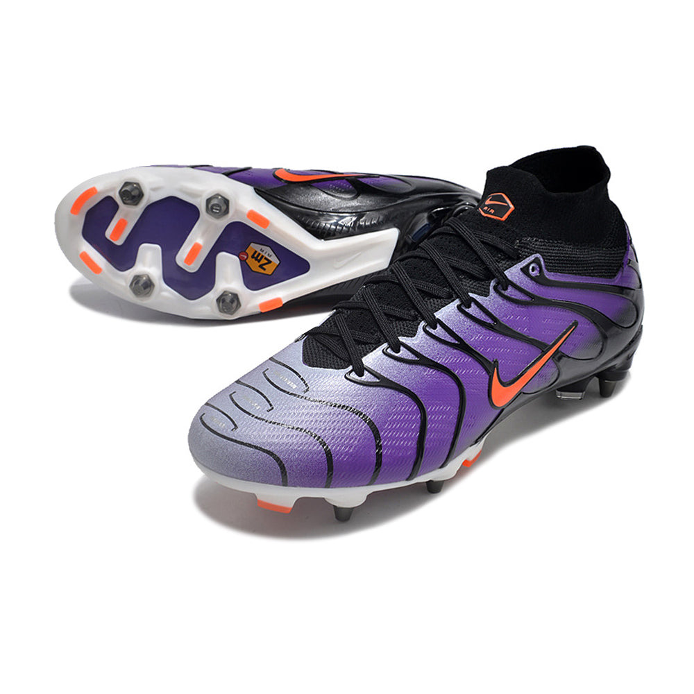 Chuteira Campo Nike Air Zoom Mercurial Superfly 9 Elite Trava Mista Roxa 