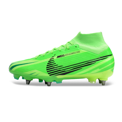 Chuteira Campo Nike Air Zoom Mercurial Superfly 9 Elite Trava Mista Verde 