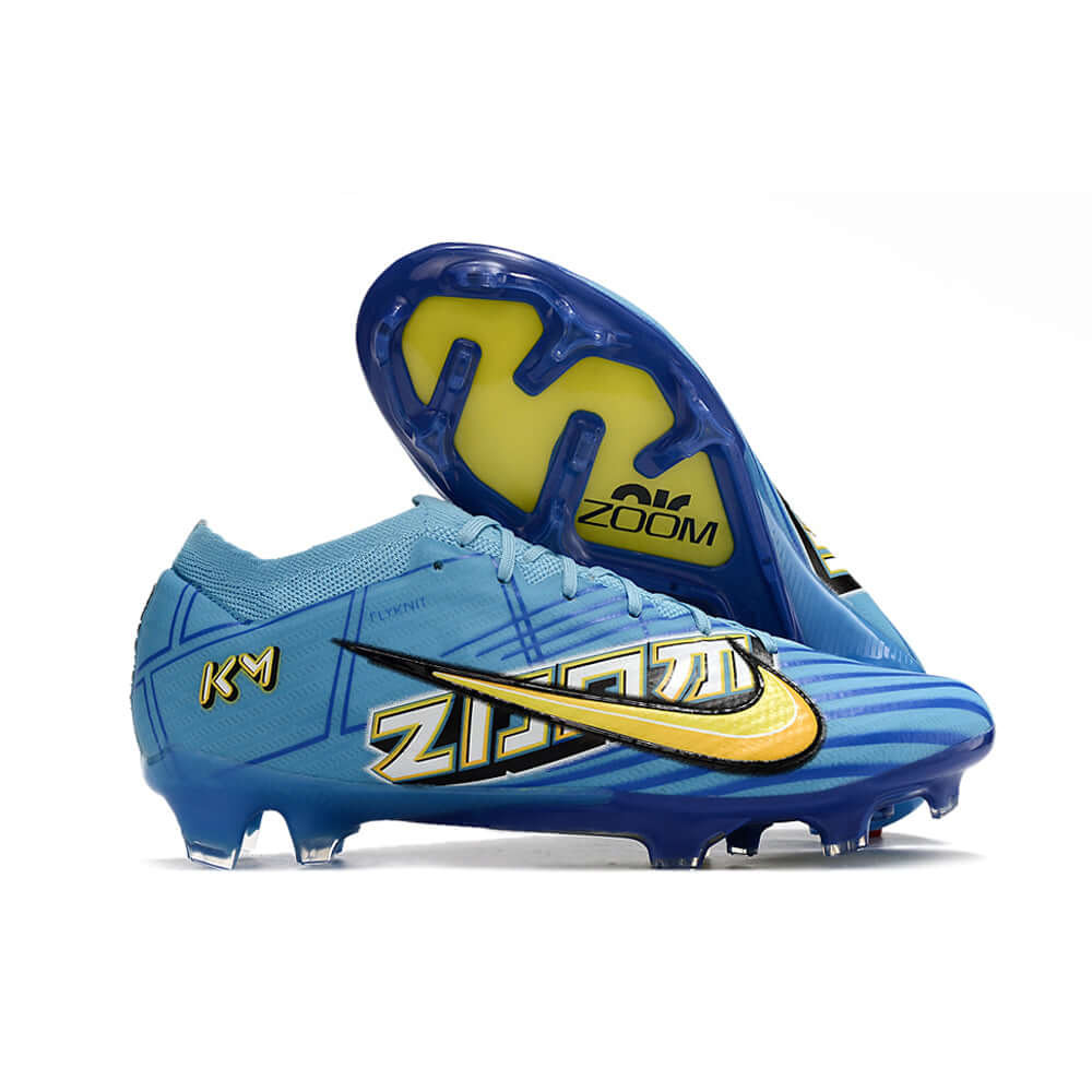 Chuteira Campo Nike Air Zoom Mercurial Vapor 15 Elite FG Azul 