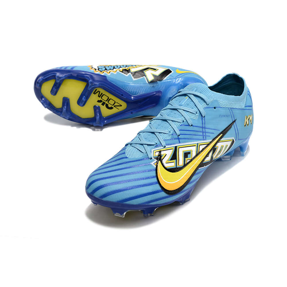Chuteira Campo Nike Air Zoom Mercurial Vapor 15 Elite FG Azul 