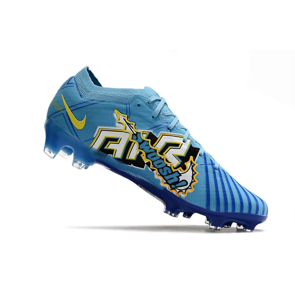 Chuteira Campo Nike Air Zoom Mercurial Vapor 15 Elite FG Azul 