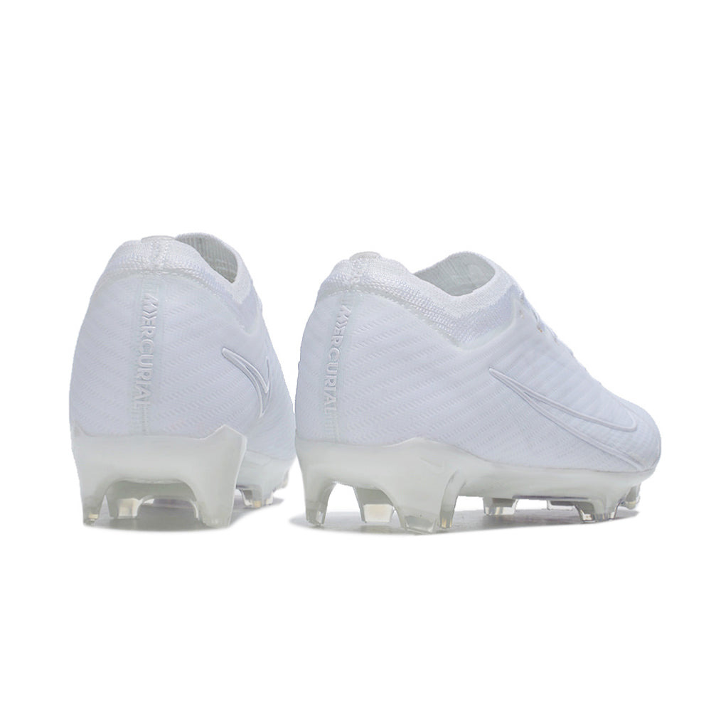 Chuteira Campo Nike Air Zoom Mercurial Vapor 15 Elite FG Branca 