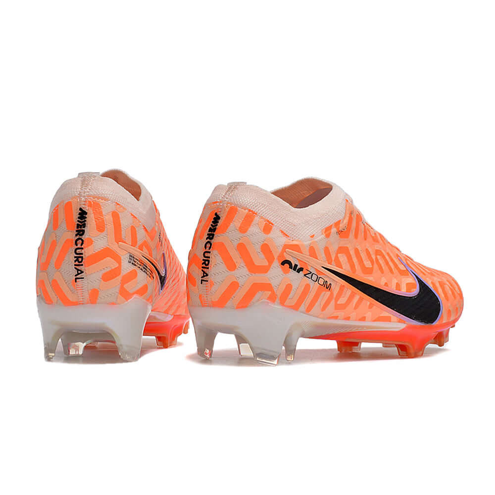 Chuteira Campo Nike Air Zoom Mercurial Vapor 15 Elite FG Laranja 