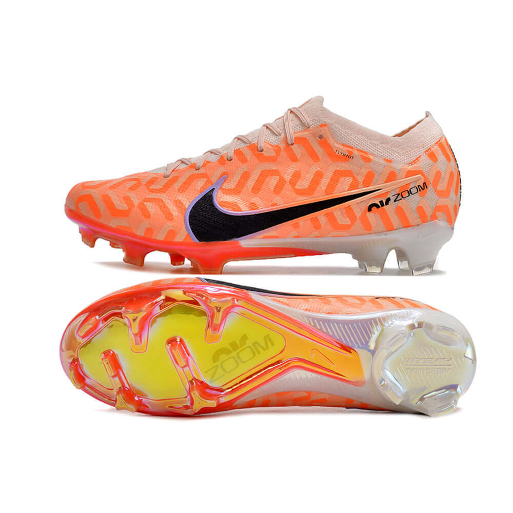 Chuteira Campo Nike Air Zoom Mercurial Vapor 15 Elite FG Laranja 