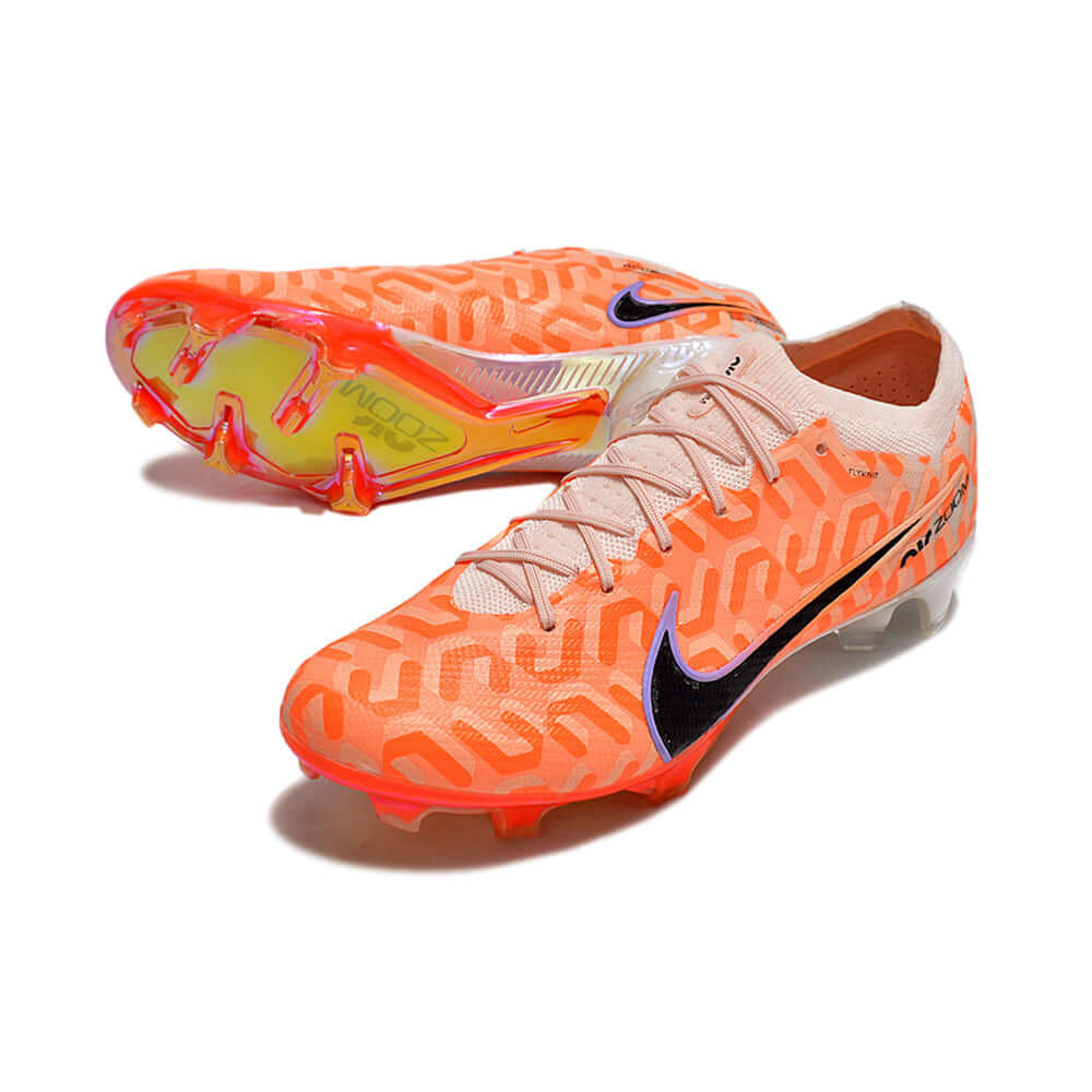 Chuteira Campo Nike Air Zoom Mercurial Vapor 15 Elite FG Laranja 