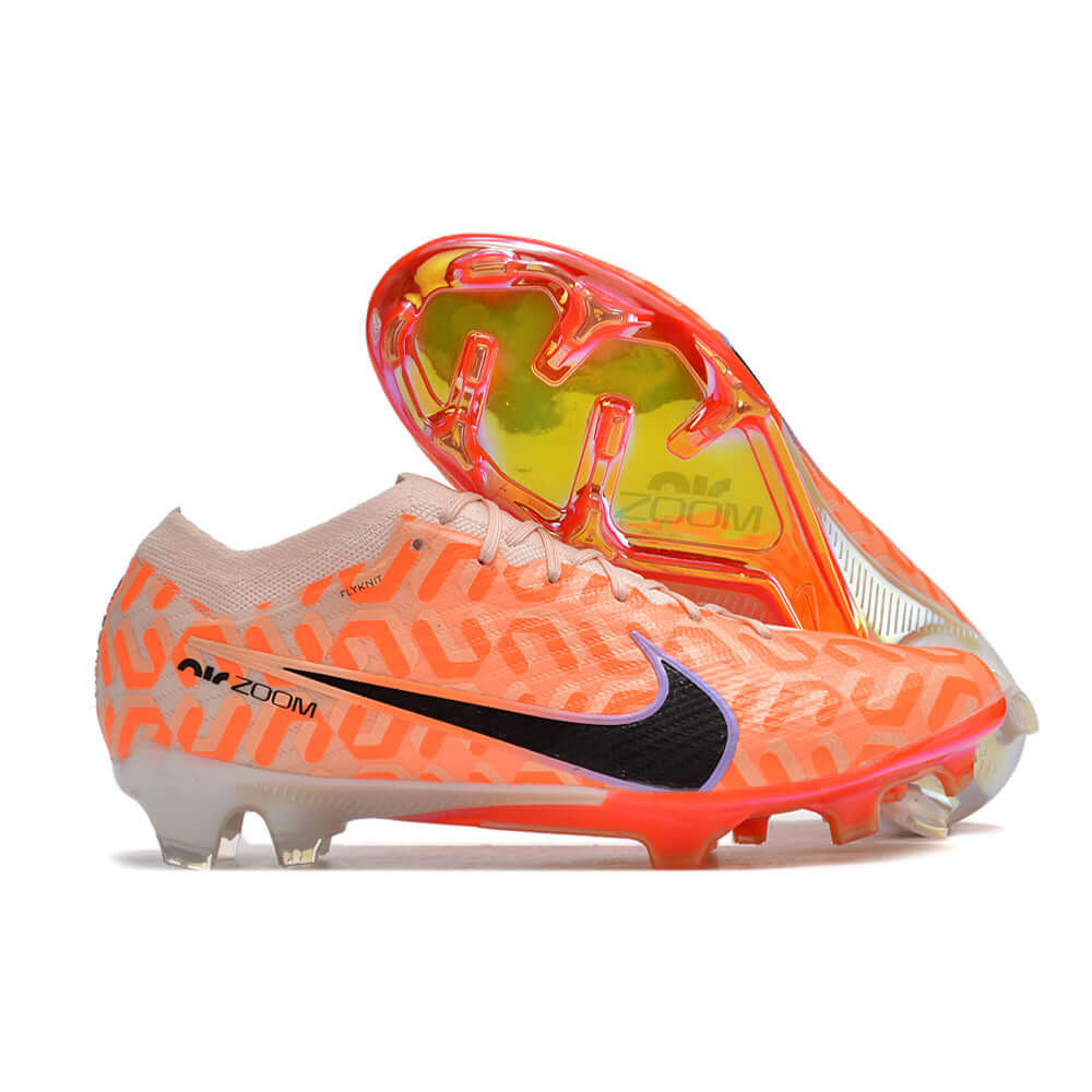 Chuteira Campo Nike Air Zoom Mercurial Vapor 15 Elite FG Laranja 