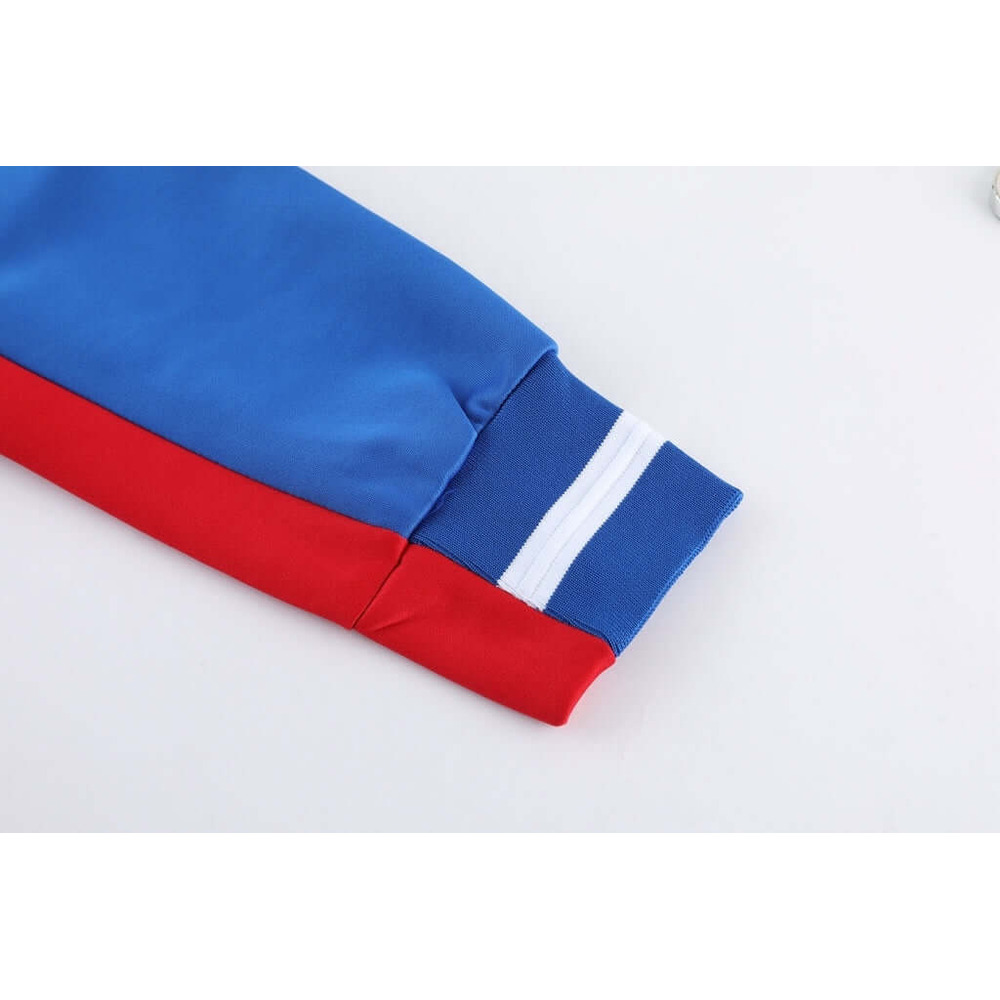 Conjunto de Frio Adidas Sportswear Azul, Vermelho e Preto