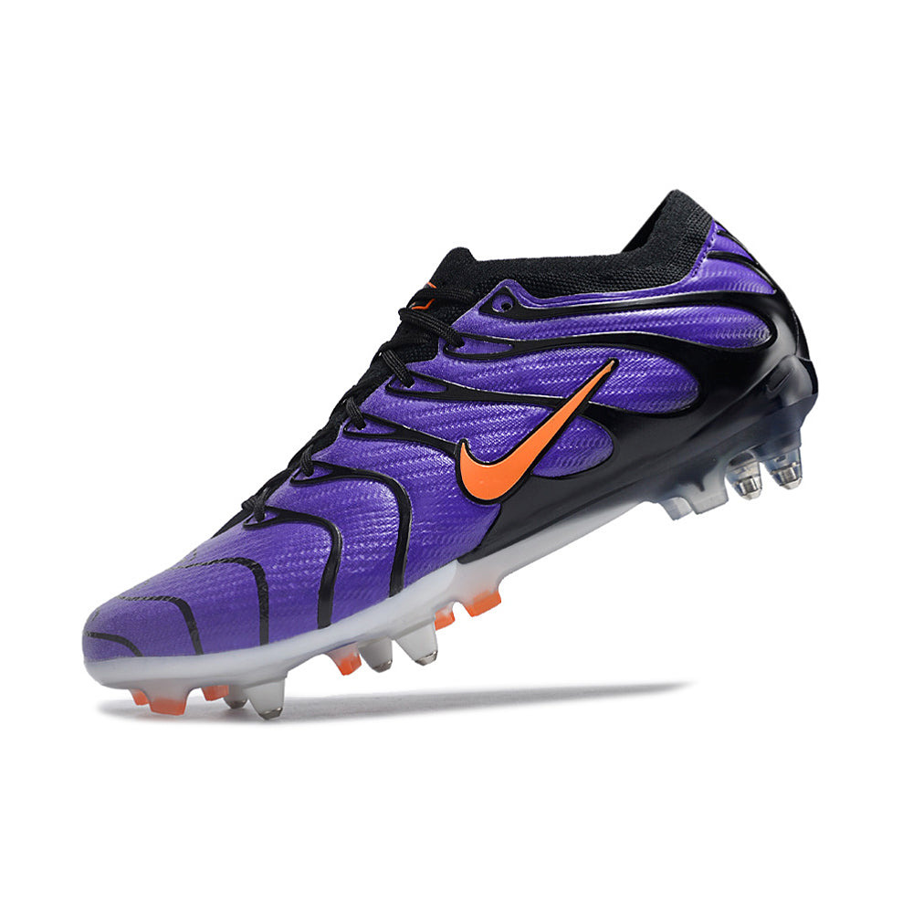 Chuteira Campo Nike Air Zoom Mercurial Vapor 15 Elite Ponta de Aluminio Roxa 