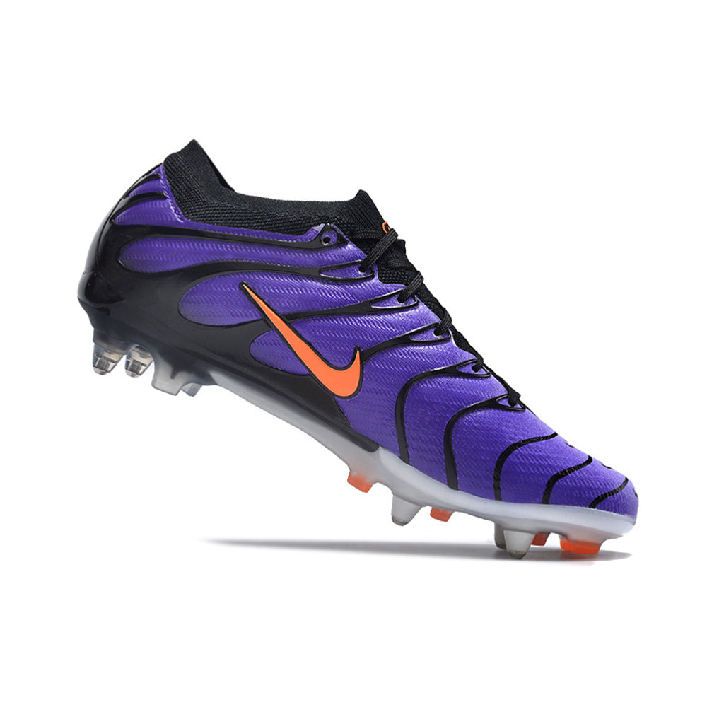 Chuteira Campo Nike Air Zoom Mercurial Vapor 15 Elite Ponta de Aluminio Roxa 