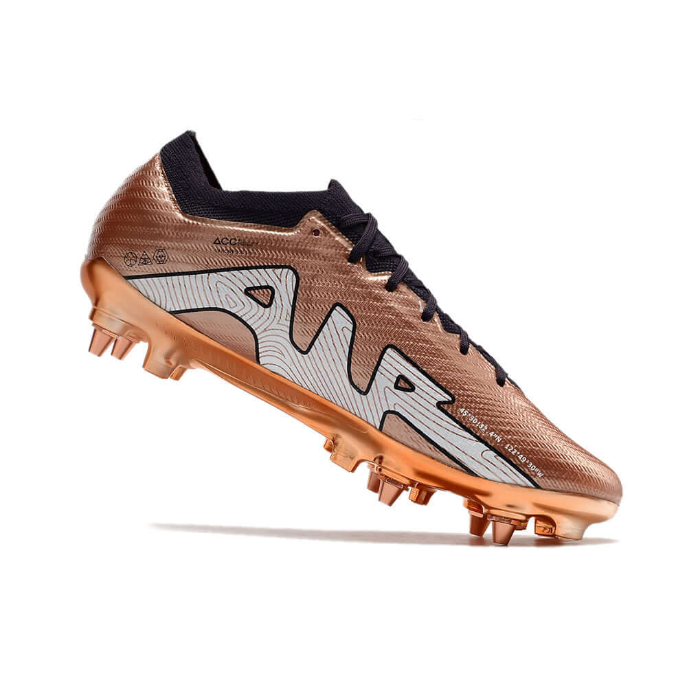 Chuteira Campo Nike Air Zoom Mercurial Vapor 15 Elite Trava Mista Cobre 