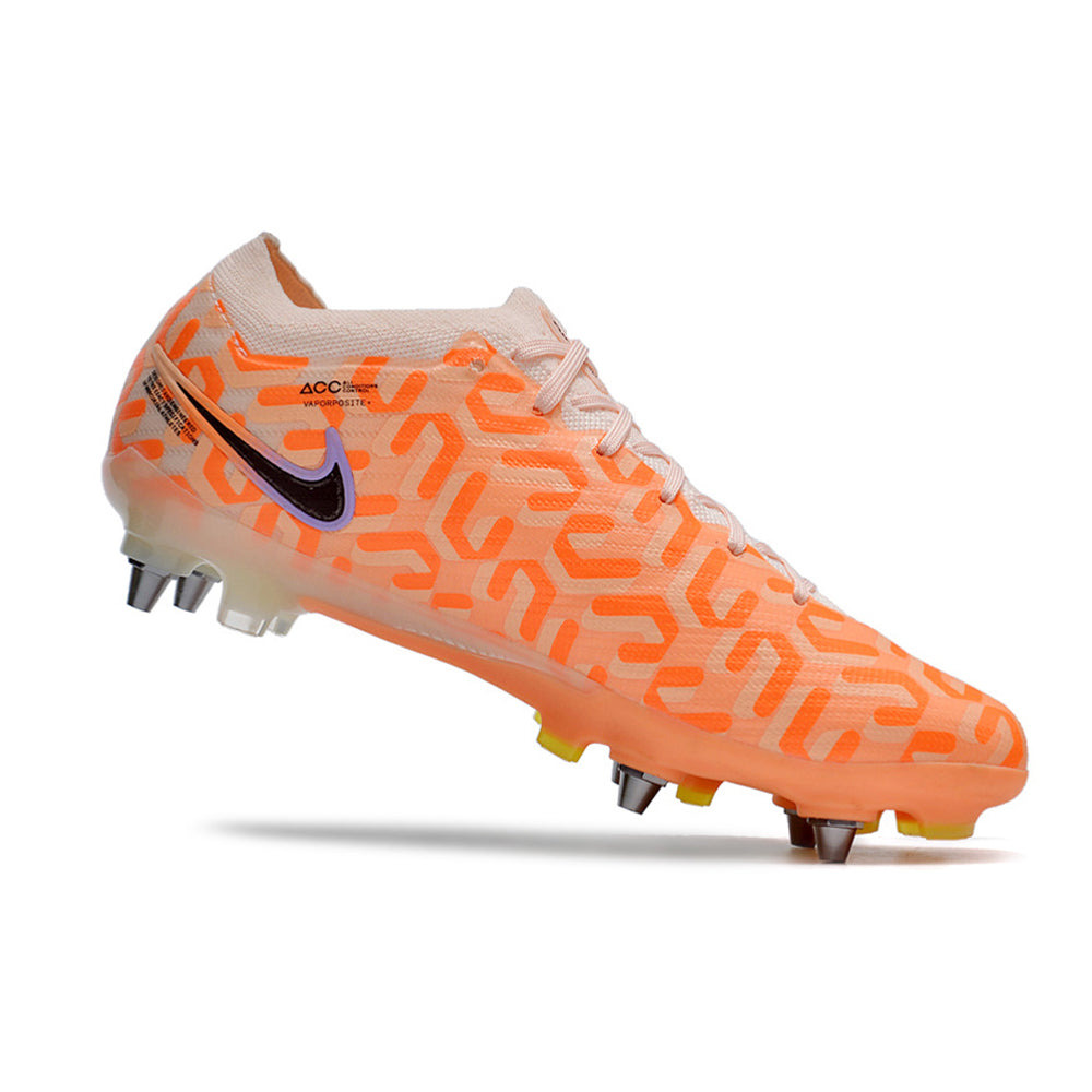 Chuteira Campo Nike Air Zoom Mercurial Vapor 15 Elite Trava Mista Laranja 