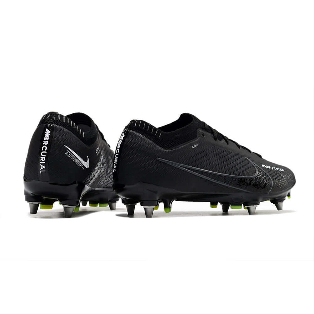 Chuteira Campo Nike Air Zoom Mercurial Vapor 15 Elite Trava Mista Preta 
