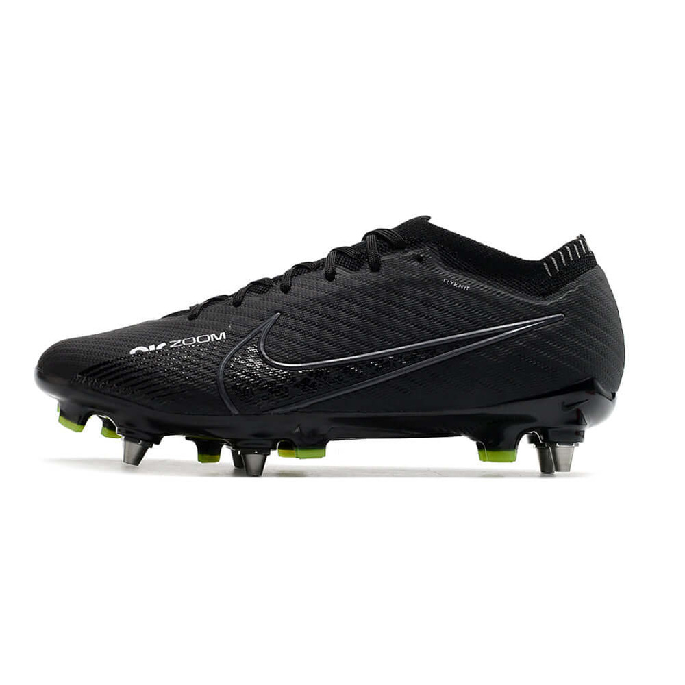 Chuteira Campo Nike Air Zoom Mercurial Vapor 15 Elite Trava Mista Preta 