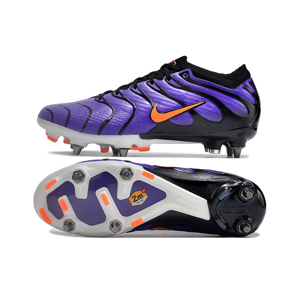 Chuteira Campo Nike Air Zoom Mercurial Vapor 15 Elite Trava Mista Roxa 
