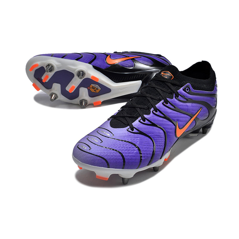 Chuteira Campo Nike Air Zoom Mercurial Vapor 15 Elite Trava Mista Roxa 