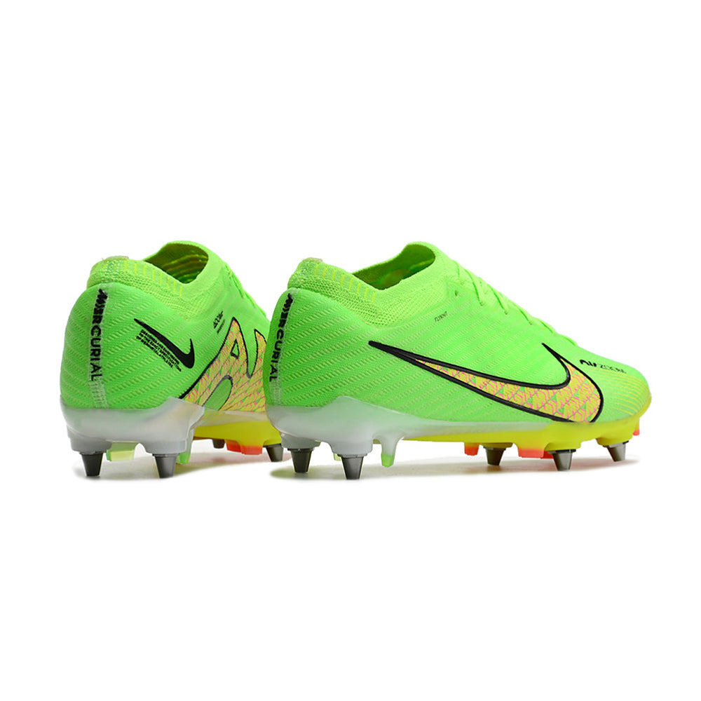 Chuteira Campo Nike Air Zoom Mercurial Vapor 15 Elite Trava Mista Verde