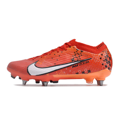 Chuteira Campo Nike Air Zoom Mercurial Vapor 15 Elite Trava Mista Vermelha 
