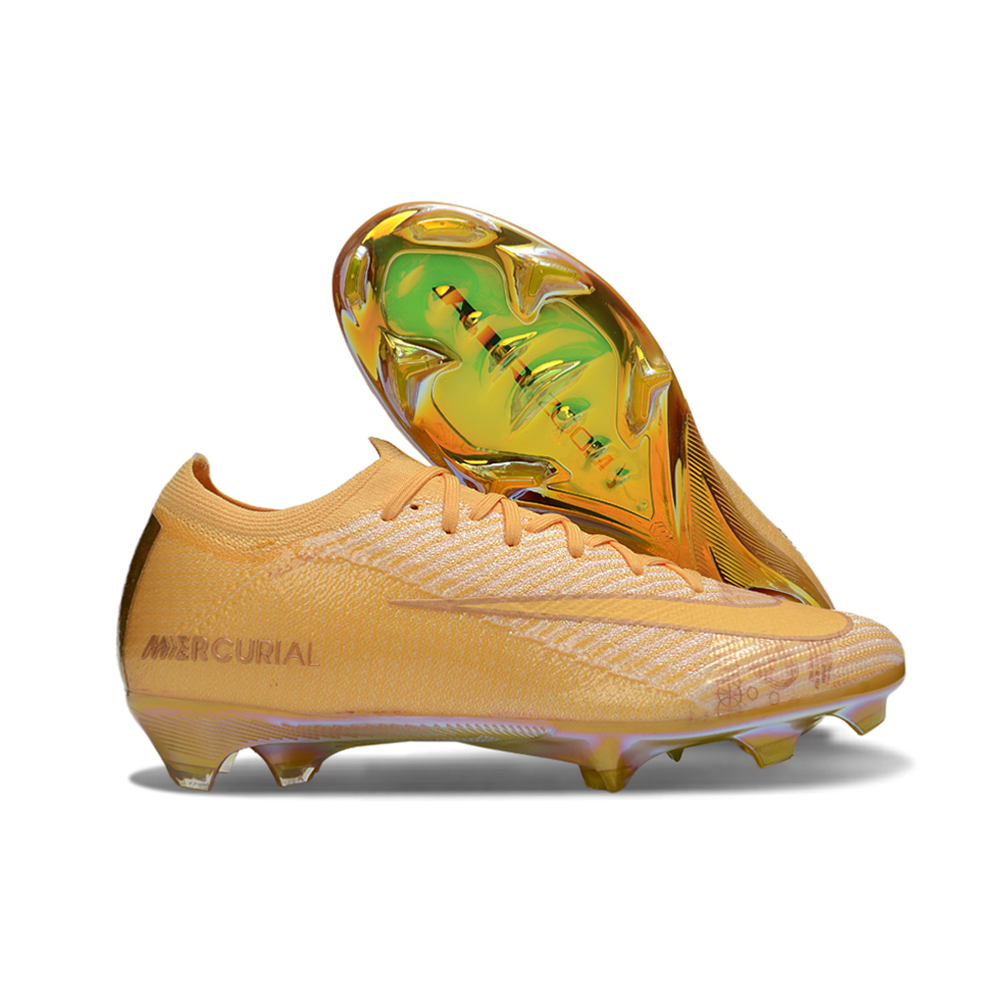 Chuteira Campo Nike Air Zoom Mercurial Vapor 16 Elite FG Amarelo