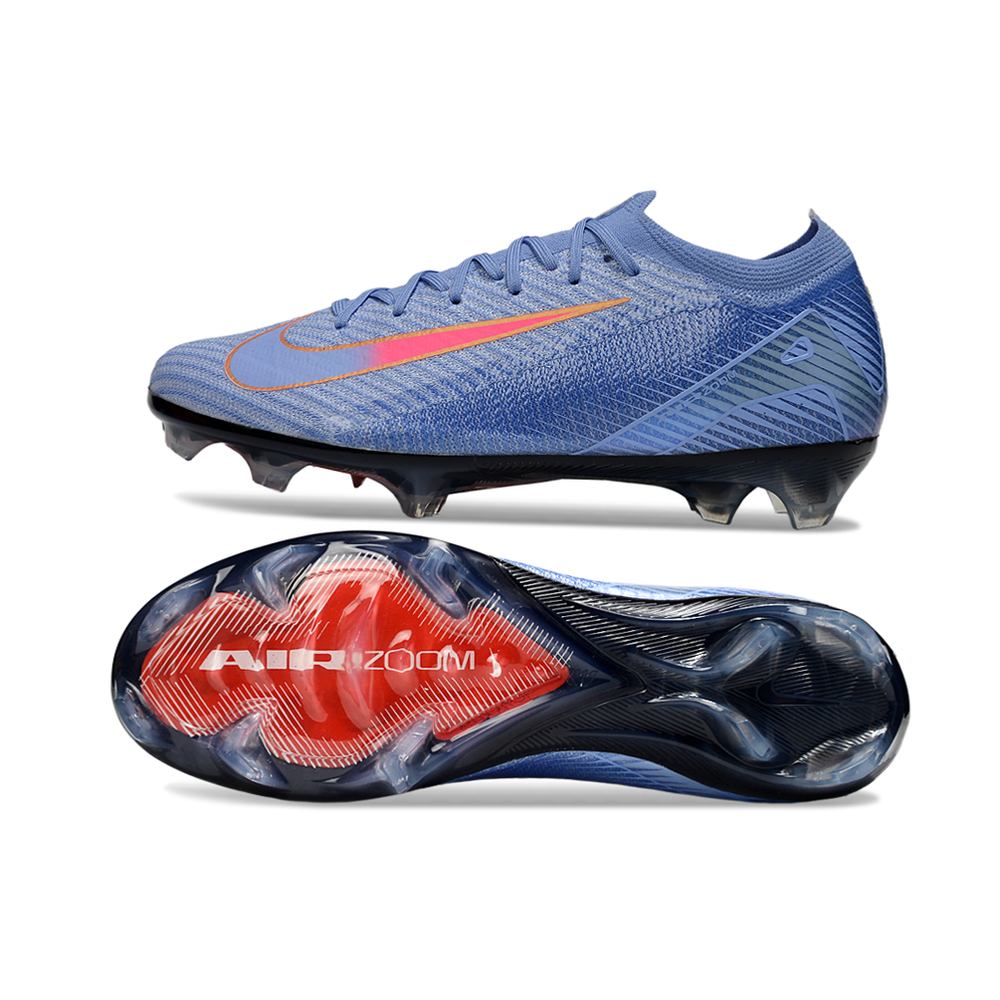 Chuteira Campo Nike Air Zoom Mercurial Vapor 16 Elite FG Azul