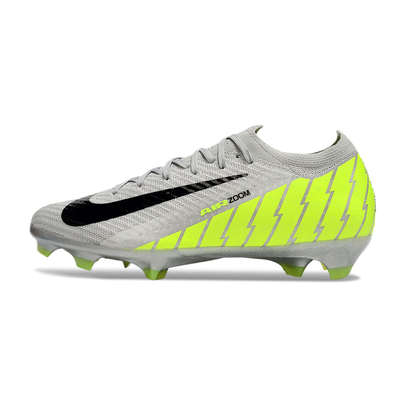 Chuteira Campo Nike Air Zoom Mercurial Vapor 16 Elite FG Cinza e Verde