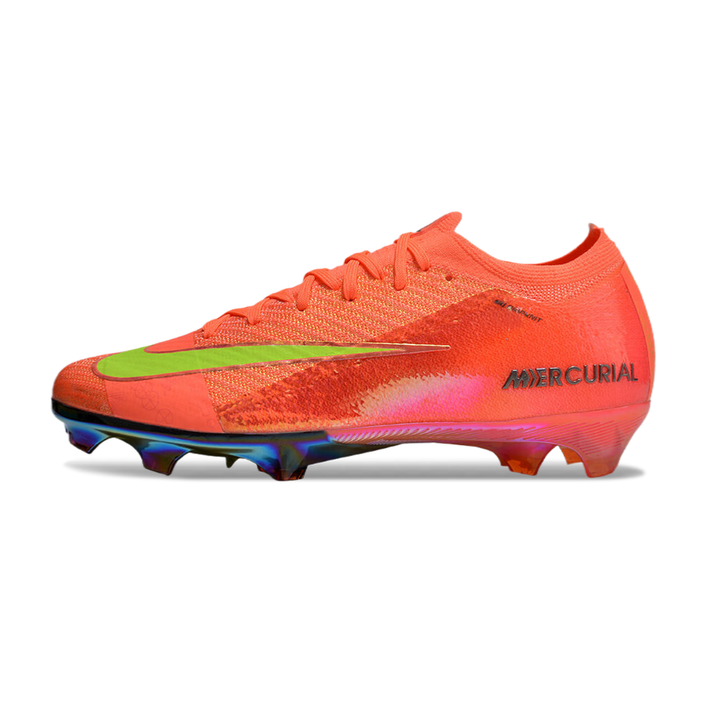 Chuteira Campo Nike Air Zoom Mercurial Vapor 16 Elite FG Laranja 