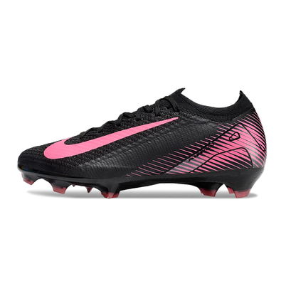 Chuteira Campo Nike Air Zoom Mercurial Vapor 16 Elite FG Preta e Rosa