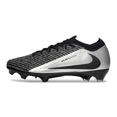 Chuteira Campo Nike Air Zoom Mercurial Vapor 16 Elite FG Preto e Cinza
