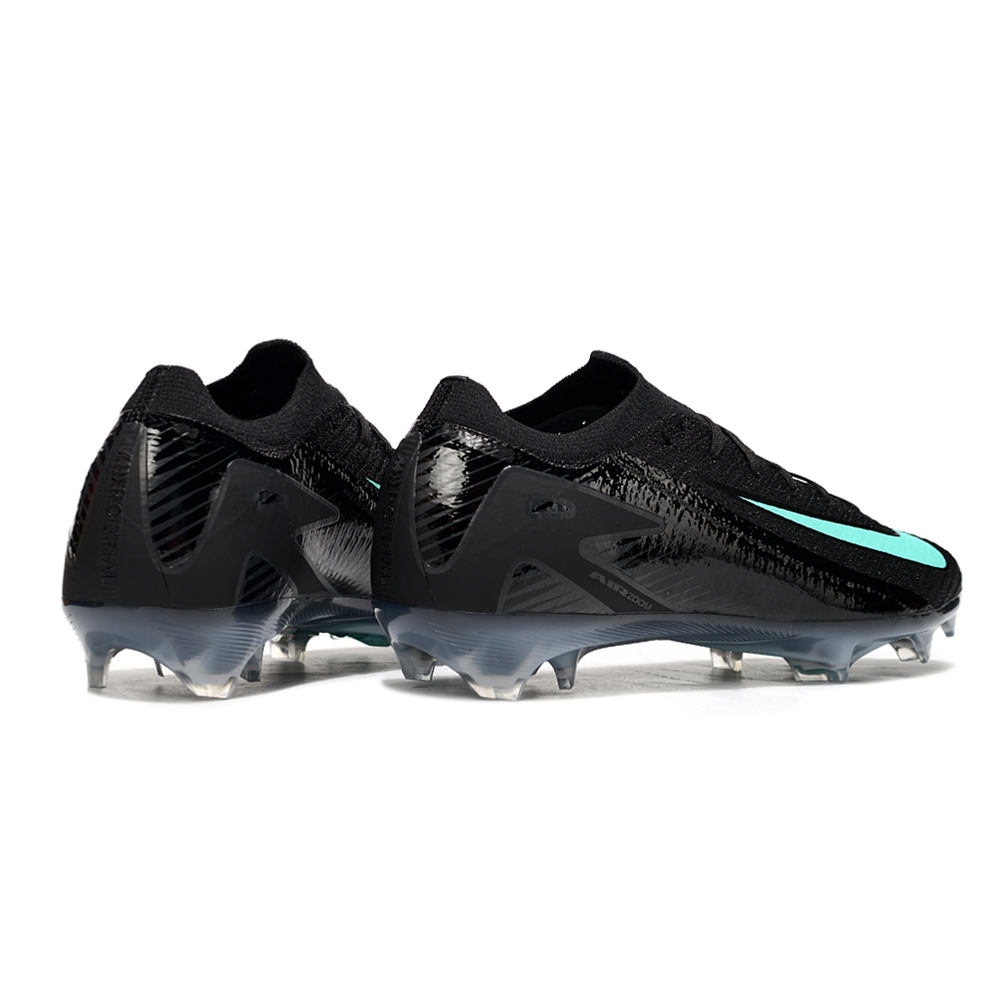 Chuteira Campo Nike Air Zoom Mercurial Vapor 16 Elite FG Preto e Verde