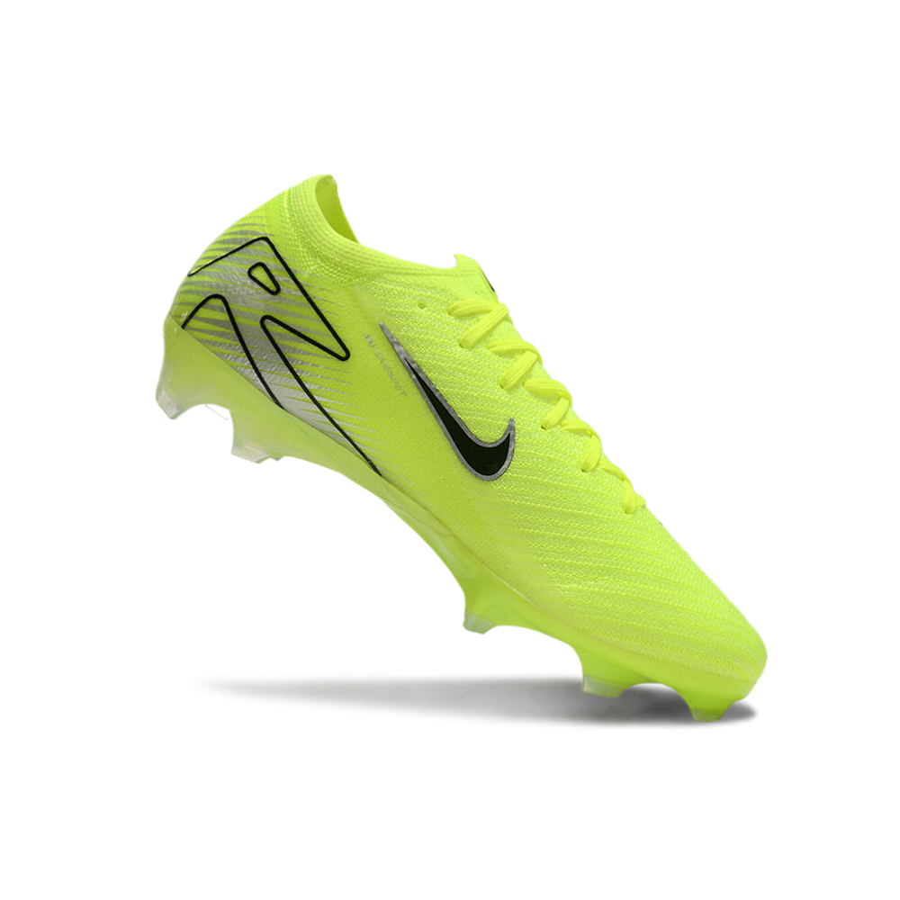 Chuteira Campo Nike Air Zoom Mercurial Vapor 16 Elite FG Verde e Preto 