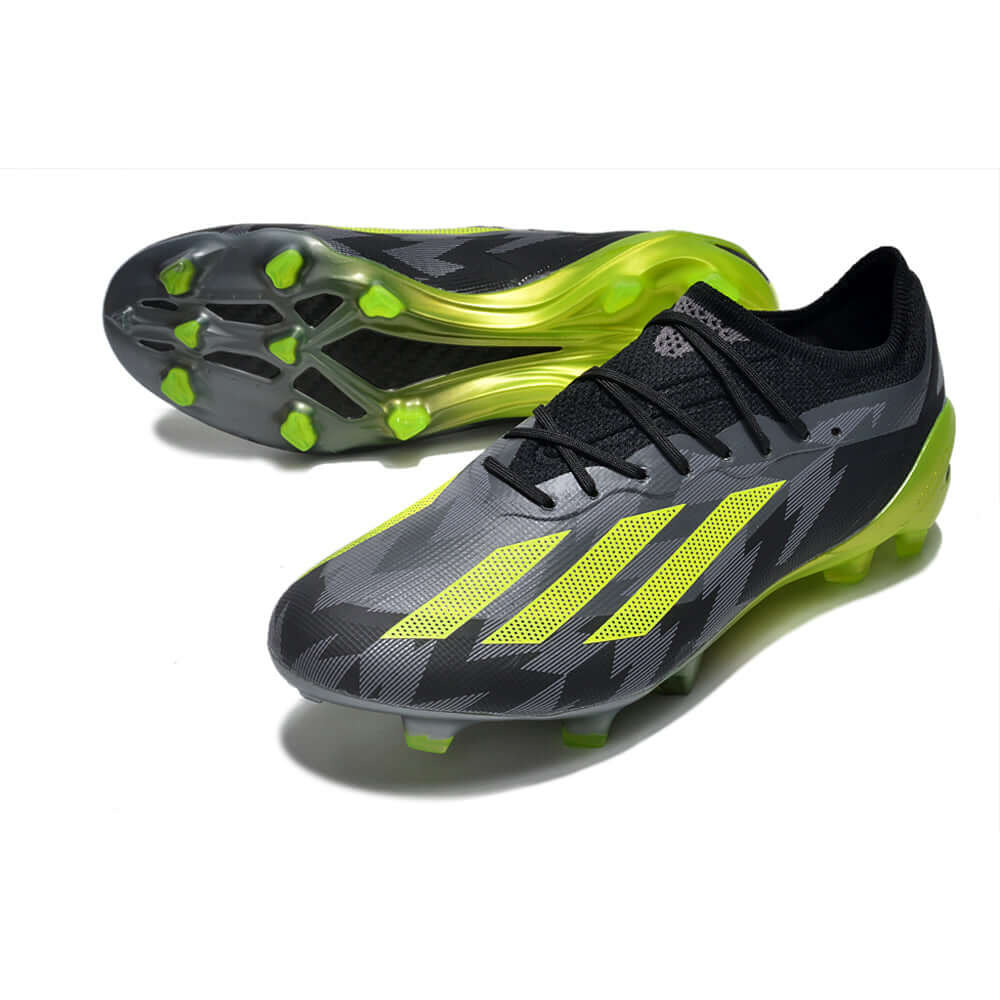 Chuteira Campo Adidas CrazyFast.1 FG Preta e Verde 