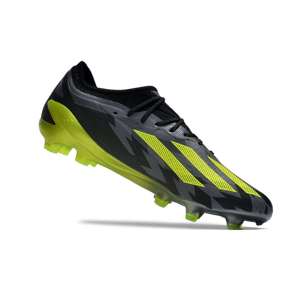 Chuteira Campo Adidas CrazyFast.1 FG Preta e Verde 