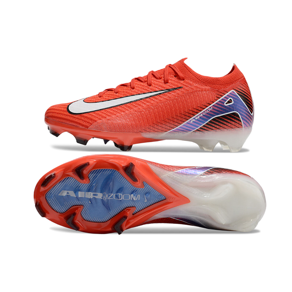 Chuteira Campo Nike Air Zoom Mercurial Vapor 16 Elite FG Vermelha