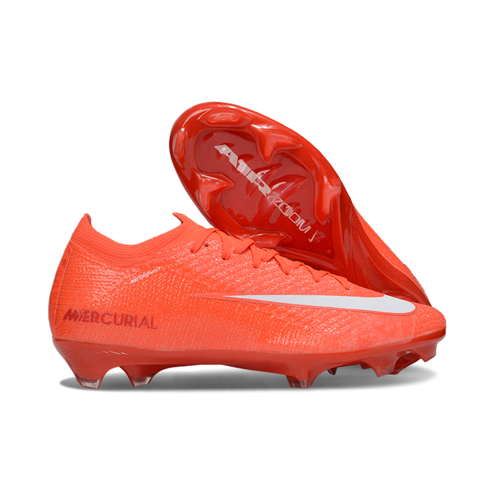 Chuteira Campo Nike Air Zoom Mercurial Vapor 16 Elite FG Vermelho