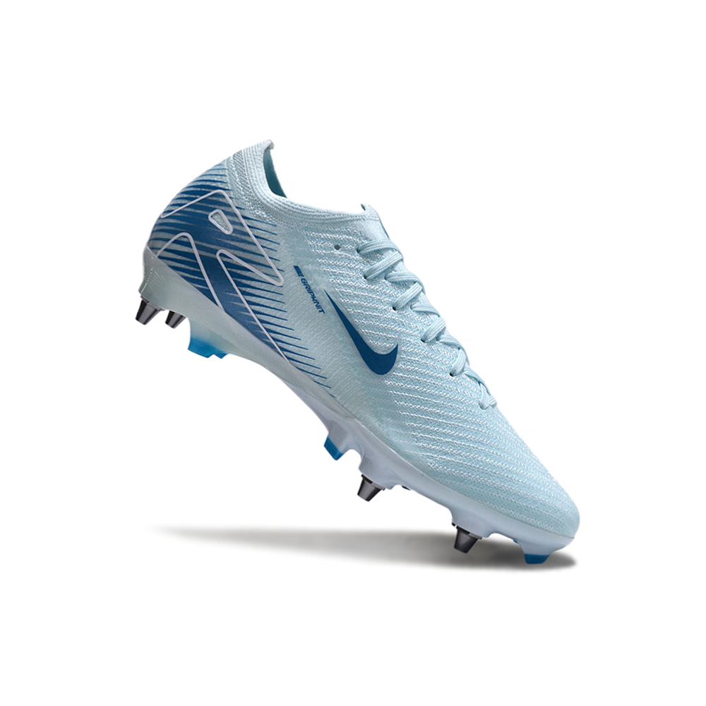 Chuteira Campo Nike Air Zoom Mercurial Vapor 16 Elite Trava Mista Azul 