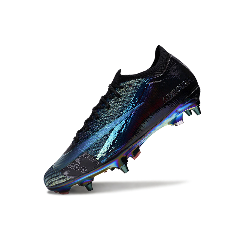 Chuteira Campo Nike Air Zoom Mercurial Vapor 16 Elite Trava Mista Preta 